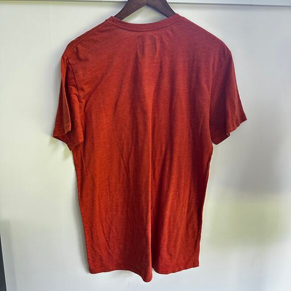 Vintage Y2K Street Punk Frogs Alternative T-Shirt Orange Women Large Men Medium - Picture 4 of 5